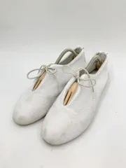 CROWN クラウン JAZZシューズ レースアップ シューズ size6/白 ■■ レディース