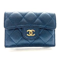 極美品】CHANEL タイムレスクラシック 三つ折り財布 キャビアスキン