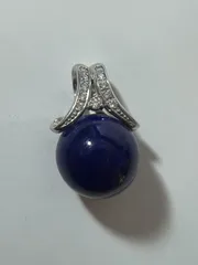 【 K18WG / ネックレストップ 】ダイヤ D 0.13ct 5.49g