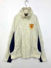 UMBRO アンブロ ユニセックス トイ マシーン ナイロン トラック ジャケット sizeM/アイボリー ■■◎レディースのサムネイル