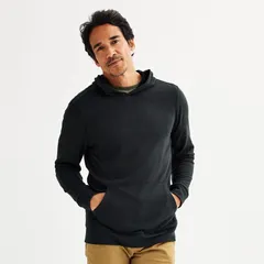 ソノマ メンズ アウター ニット・セーター パーカー Mensonoma Goods For Life DoubleKnit Hoodie Black ブラックのサムネイル