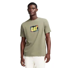 キャタピラー メンズ トップス Tシャツ グラフィック Mens Caterpillar Classicat Graphic Tee Teaのサムネイル