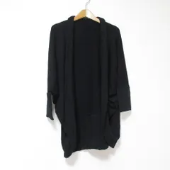 美品  NATURAL by FOXEY ナチュラル バイ フォクシー カーディガン 28174 F ブラック レディース 古着 中古 USED