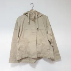 良品 MACKINTOSH PHILOSOPHY マッキントッシュフィロソフィー ショート丈 フード ジャケット 36 ベージュ レディース 古着 中古 USEDのサムネイル
