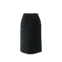 未使用品 BORDERS at BALCONY ボーダーズアットバルコニー QILTING MIDI SKIRT キルティングミディスカート ブラック 38 BD2421-3H-54のサムネイル