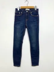 ZARA WOMAN ザラ ウーマン スキニー デニムパンツ size38/紺 ■■レディース