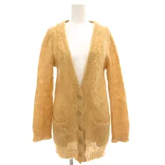 ローズバッド ROSE BUD カーディガン シャギーニット F 長袖 モヘア ベージュ /GV