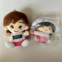 なにわ男子 道枝駿佑 ちびぬい クリップマスコット なにわ男子×サンリオキャラクターズ 関西ジャニーズJr. 2種セット まとめ売り NL3106C ｆ116