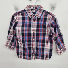 18Mサイズ Tommy Hilfiger トミーヒルフィガー キッズ チェック シャツ