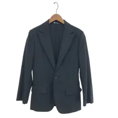 DOLCE&GABBANA ドルチェ&ガッバーナ 1Bジャケット サイズ:44 断ち切りデザイン    ブラック メンズ / 240001195404