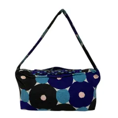 mina perhonen ミナペルホネン forest ring ショルダーバッグ パープル ブラック レディース 古着 中古 USED