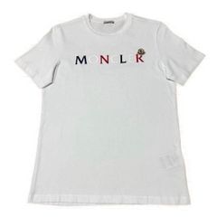 極美品✨MONCLER Tシャツ ロゴワッペン S 2022製 ラバーロゴ - メルカリ