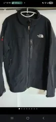 ザノースフェイス ブラック ソフトシェルジャケット