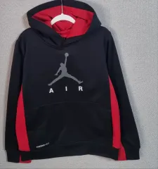 キッズ) 120) NIKE ジョーダン ブラック 起毛 フーディー