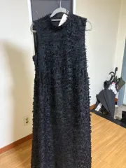 ブラック フェザー装飾 ONE PIECE - ZARA ザラ