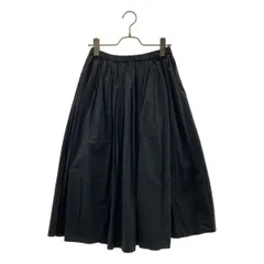 TOUJOURS / トゥジュー | ギャザー フレアスカート | 1 | ネイビー | レディース