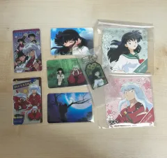 犬夜シャ ポップアップ コラボカフェ かごめ コースター キーホルダー レンチキュラー まとめ売り