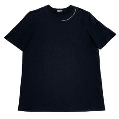 新品同様】モンクレール レタリングロゴワッペン Tシャツ 24SSブラック