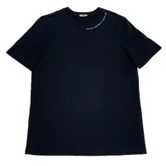 モンクレール　襟ロゴ　ワッペン　Tシャツ　ブラック　5S242