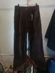春 秋用 コーデュロイ ワイドパンツ 28