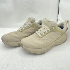 ホカオネオネ アナカパ ホワイト ヌバック メッシュ ビブラム