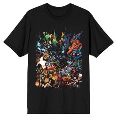 애니메이션 캐릭터 맨즈 탑스 T셔츠 Licensed Character Mens Justice League Castee Black 블랙