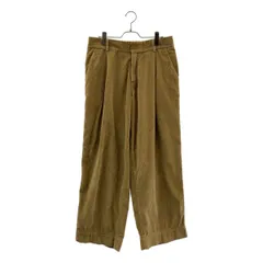 kolor / カラー | 2022AW | コーデュロイ ワイドパンツ | 1 | ベージュ | メンズ