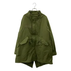 【美品】  HOUSTON / ヒューストン | 3WAY M-65 PARKA / オーバーシルエット ミリタリー モッズコート / キルティングライナー着脱可 | XS | カーキ | メンズ