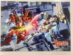 GUNDAM WAR NEX-A プレイマット　νガンダム　サザビー νガンダムやサザビーの新規描き下ろしイラストを使用した「メタリック