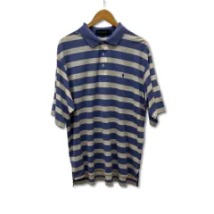ポロ ゴルフ ストライプ 半袖 ポロシャツ