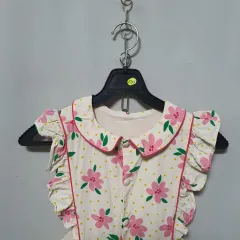 N272 ベベデピノ キッズ フリル ノースリーブ ロング丈ワンピース 22年式