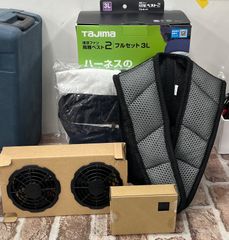 新品 TAJIMA 風雅ベスト2 フルセット 3L 空調服 - メルカリ