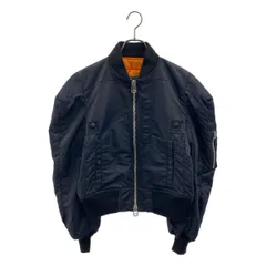 【美品】  ANREALAGE / アンリアレイジ | BOX MA-1 / オーバーシルエット ボンバージャケット ブルゾン | 46 | black | レディース