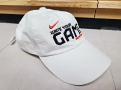 ナイキ 00's ヴィンテージ 白 ベースボールキャップ 帽子 レア物