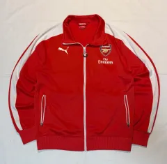 必須アイテム PUMA プーマ 14-15 アーセナル トラックジャージ ジャージ レッド 白