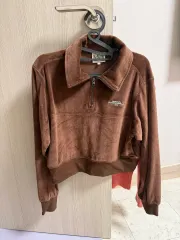 マリテ フランソワ ジルボー ハーフジップ ジップアップ カラ スウェット