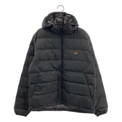 【美品】  NANGA / ナンガ | ATL DOWN ZIP HOODIE / オーロラテックスライト ダウンジャケット フーディ | L | ブラック | メンズ