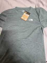 THE NORTH FACE ザノースフェイス 機能性 半袖 Tシャツ グレー