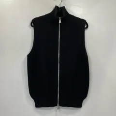 【姫路東店】 中古 BATONER | バトナー ベスト DRIVERS KNIT VEST BN-25FM-102 ブラック サイズ：2 【104】