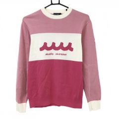 新品】ムータマリン ゴルフ カシミヤ混 ニット メンズ 黒 Mサイズ