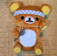 クラシック San-X レア景品 フォークを持ったリラックマ ぬいぐるみ