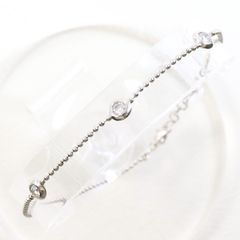 Pt900 ダイヤモンド0.40ct バングル フリーサイズ ミラーボール - メルカリ