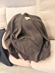 ポーターリー ジップアップ ニット タバコ 2