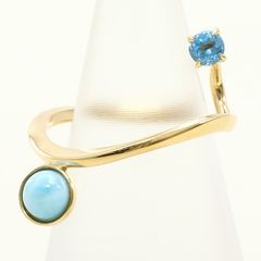 新品】STAR JEWELRY K10YG ラリマー/ブルートパーズネックレス - メルカリ