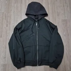 AD HOC アドホック フラップ デザインテープ着脱式 フラップポケット フード アウター XL(105)