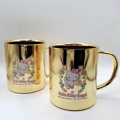 未使用★箱あり 1998年 エンジェルキティ ステンレスマグカップ サンリオ レア 希少 当時物