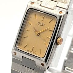 稼働 新品電池】セイコー レディース腕時計 ストライプ文字盤