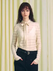 世界はあなたのものです ニット トップス