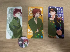 ジョジョの奇妙な冒険 非公式グッズ まとめ (カード3枚 + 缶バッジ)
