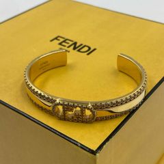 廃盤美品】フェンディ FENDI オーロック バン グル FFロゴ バングル 